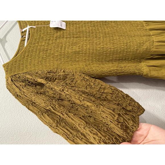 NWT Free People Temperley Jumpsuit, Olive Green, XL - Picture 4 of 8